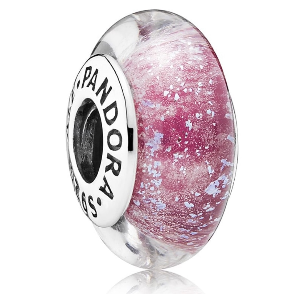 NEW - RETIRED Authentic Pandora - Disney Anna's Signature Colour Murano Charm